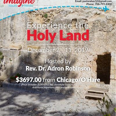 Israel Trip Sponsored with Hillcrest Baptist Church 2019