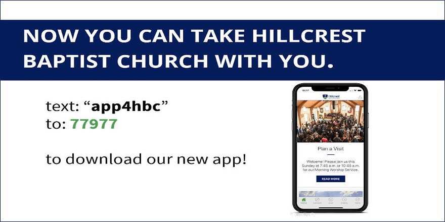 Hillcrest Baptist Church App