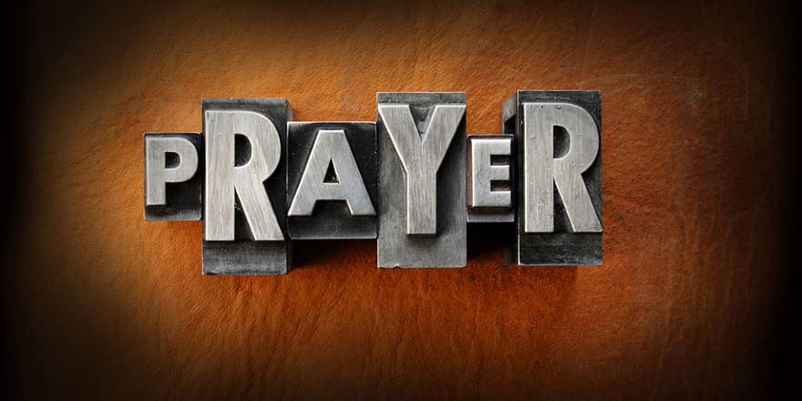 Image of the word Prayer